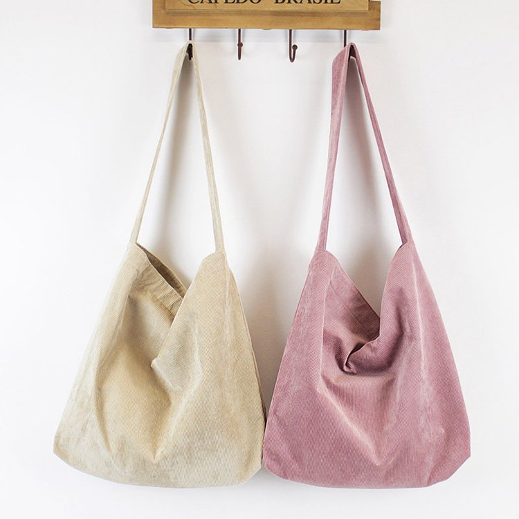 Ladies Casual Eco Shopping Crossbody Bag Custom Fabric Crossbody Bag Women