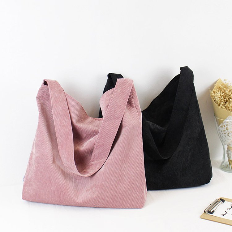 Ladies Casual Eco Shopping Crossbody Bag Custom Fabric Crossbody Bag Women