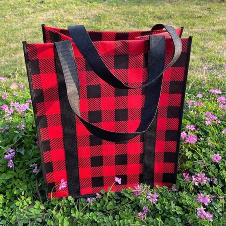 2021 NEW High quality custom TOTE PP non woven with pocket shopping bag