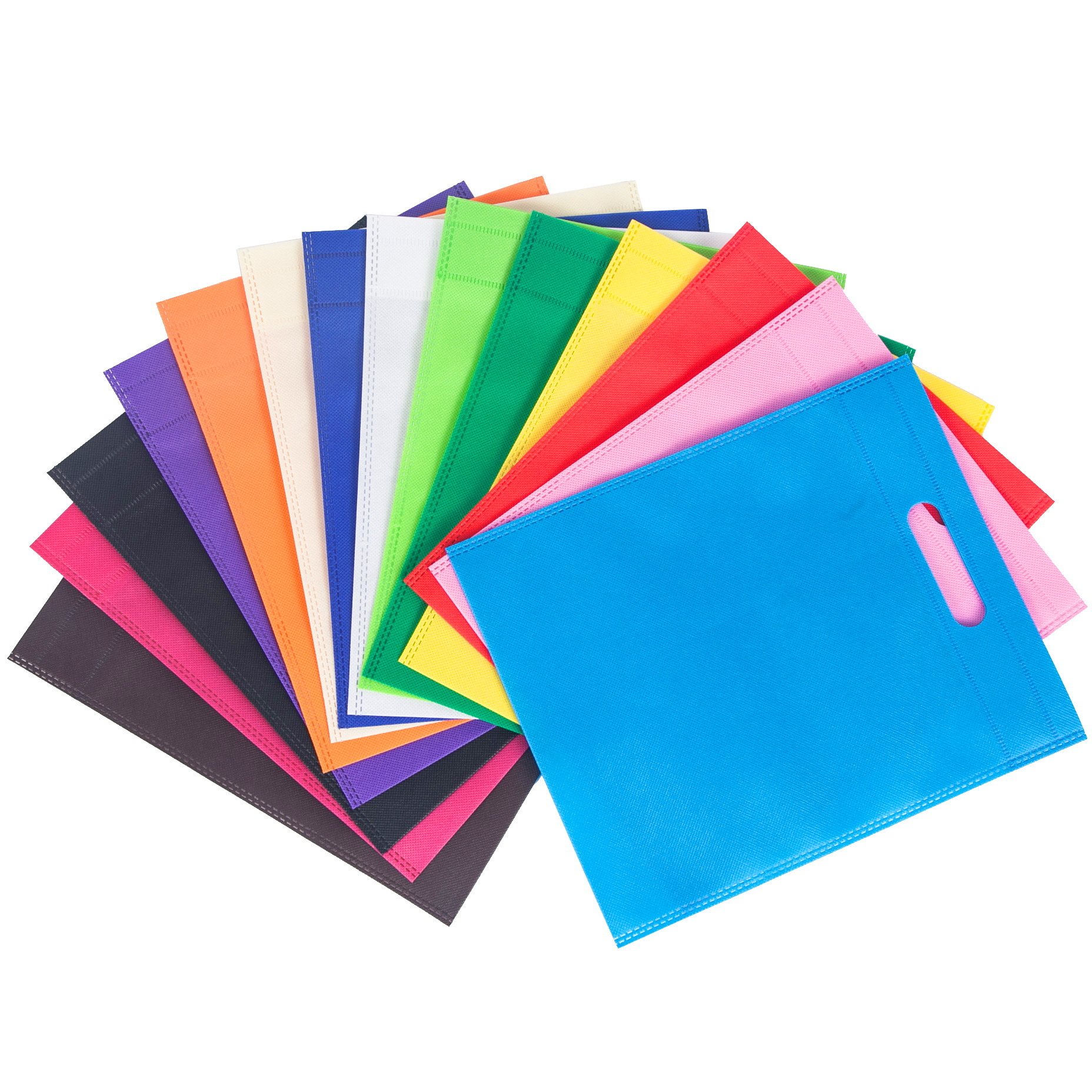 Eco Friendly Custom Logo Advertising Non-woven bag Nonwoven U Cut bag Non Woven Die Cut shopping Bag With Logos