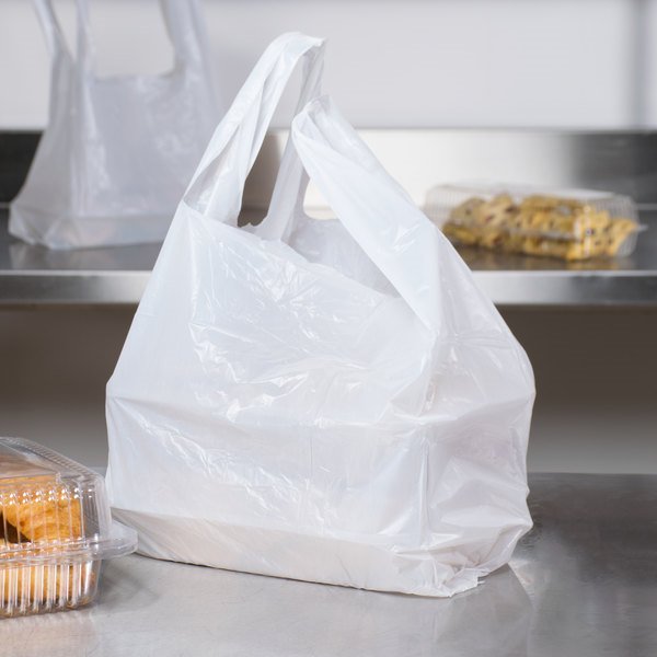 MU Wholesale Cheap Shopping Bag Custom Logos Compostable Clear Plastic Bag Black Plastic T shirt Bags