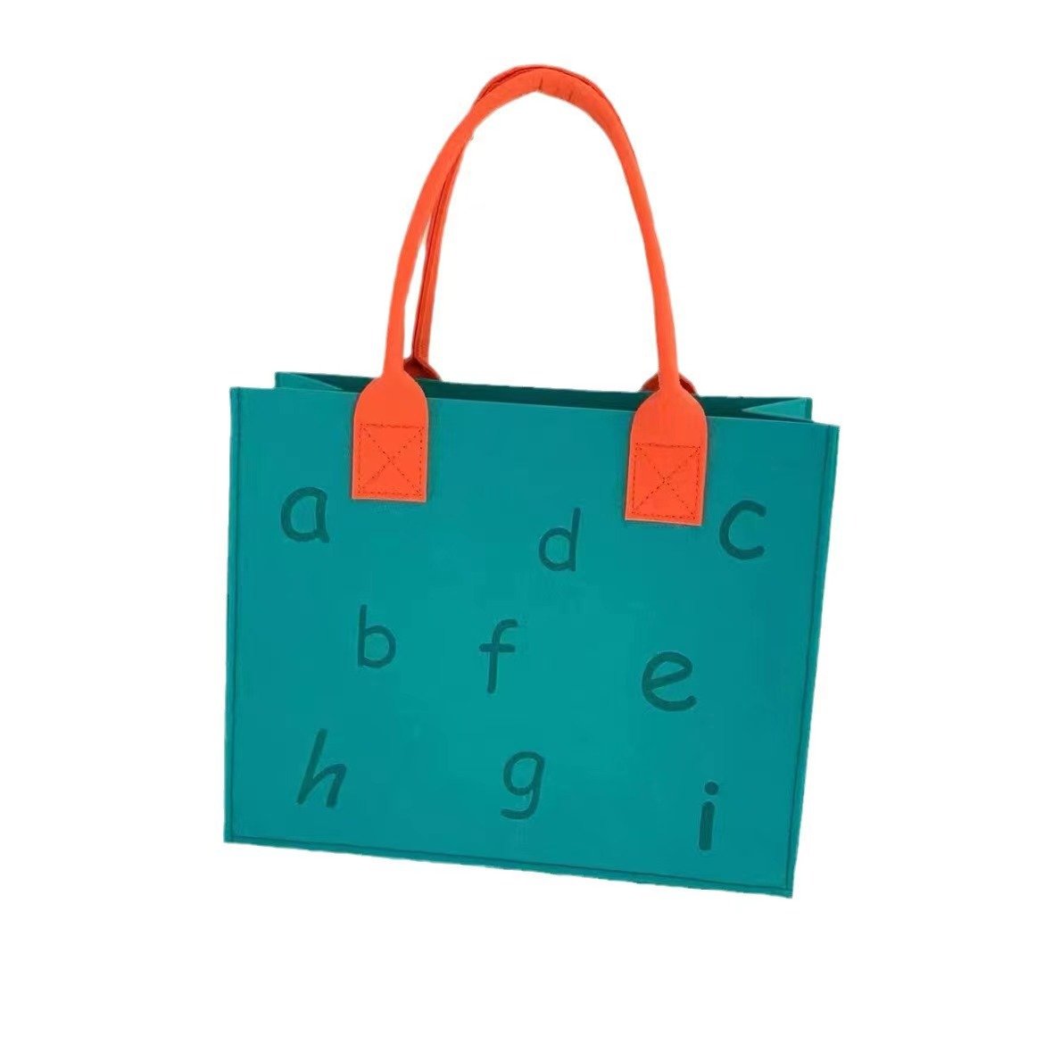 New Fashion Felt Shopping Bags Gift Tote Handbag With Custom Logo Purse