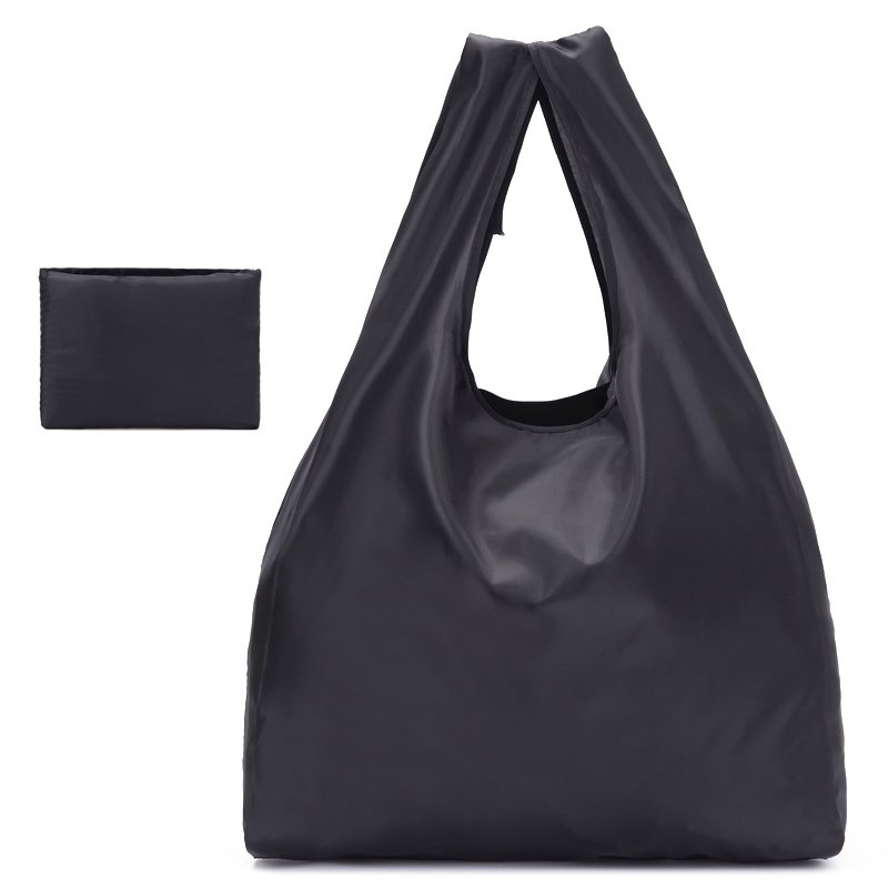New ECO Polyester Women Men Package Buy vegetables traveling Reusable Tote Foldable Shopping Bag