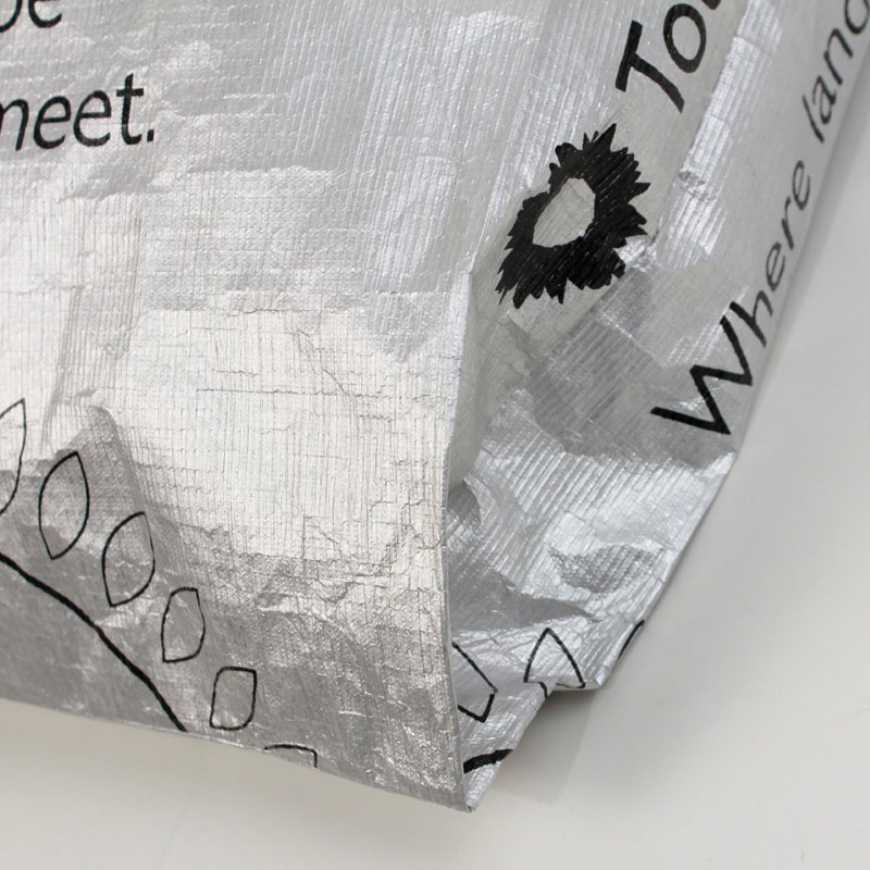 Foldable large capacity custom logo dupont paper shopping vest bag tyvek t-shirt tote bag