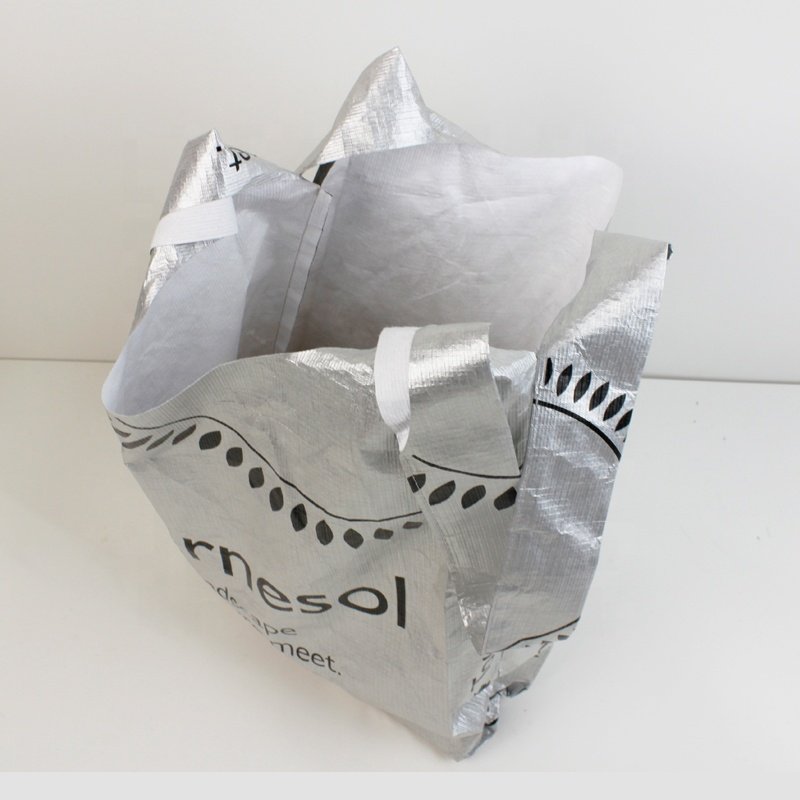 Foldable large capacity custom logo dupont paper shopping vest bag tyvek t-shirt tote bag