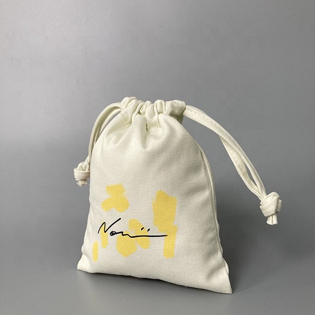 Canvas Drawstring Bag Cotton Canvas Tote Cotton Muslin Gift Bags Drawstring Cotton Drawstring Mesh Bag