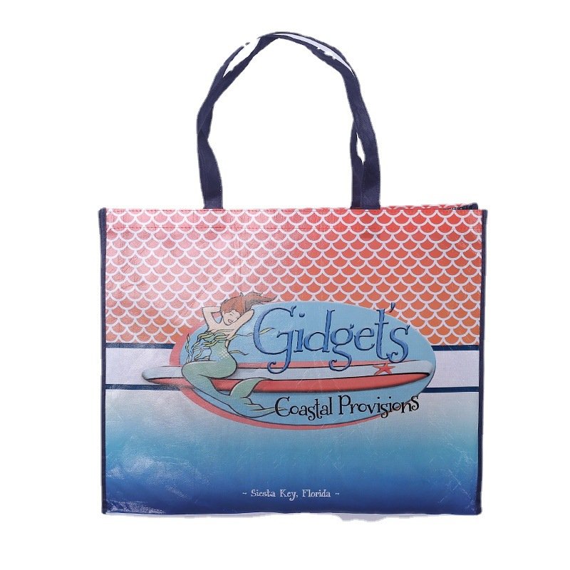 Printing custom promotional tote bags