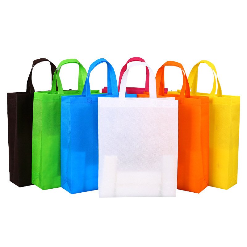 Custom Printed Promotional Reusable non woven bag high quality Non woven Shopping Bag colourful non woven tote bag