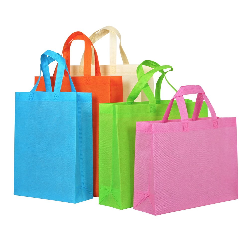 Custom Printed Promotional Reusable non woven bag high quality Non woven Shopping Bag colourful non woven tote bag