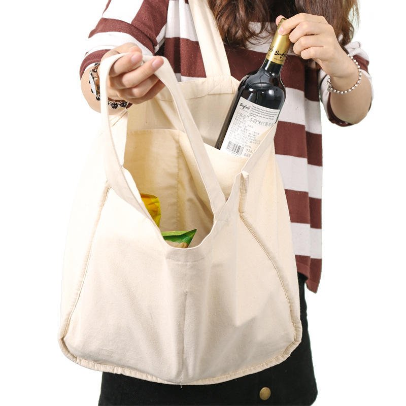 Reusable Grocery Shopping Bags Foldable Shopping Bags Grocery Tote with Attached Pouch Machine Washable Eco Friendly