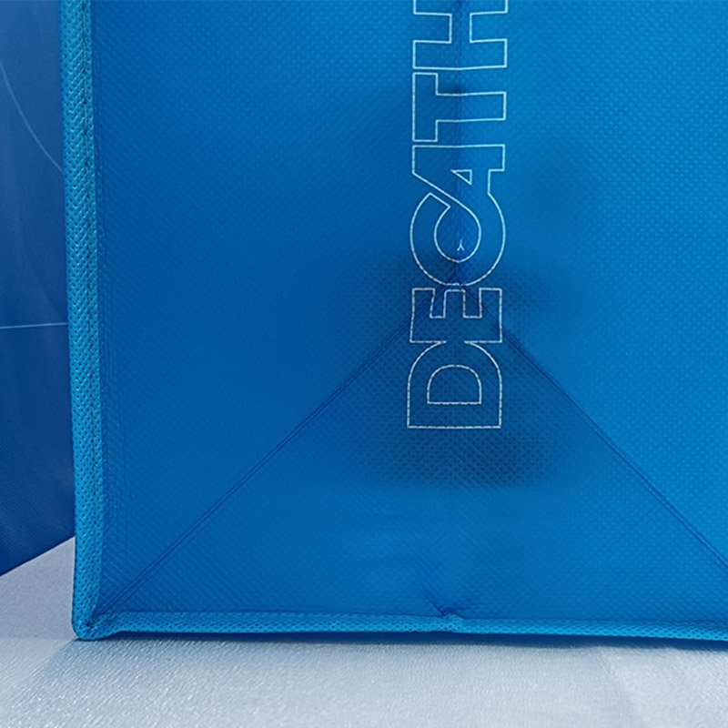 Cheap Tote Bags Custom Printed Recyclable Fabric Non Woven Shopping Bags With Logo