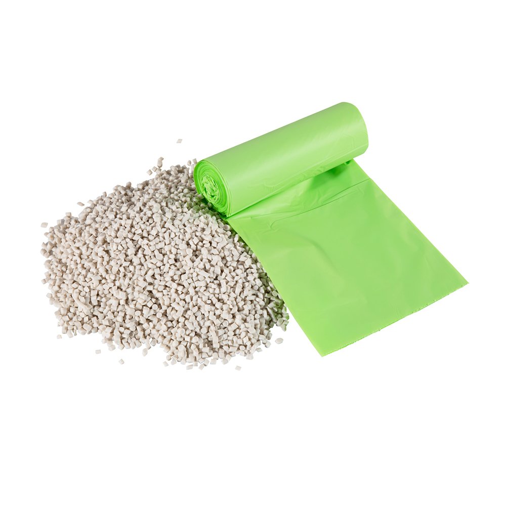 chemical PBAT biodegradable resin T shirt shopping bag raw material