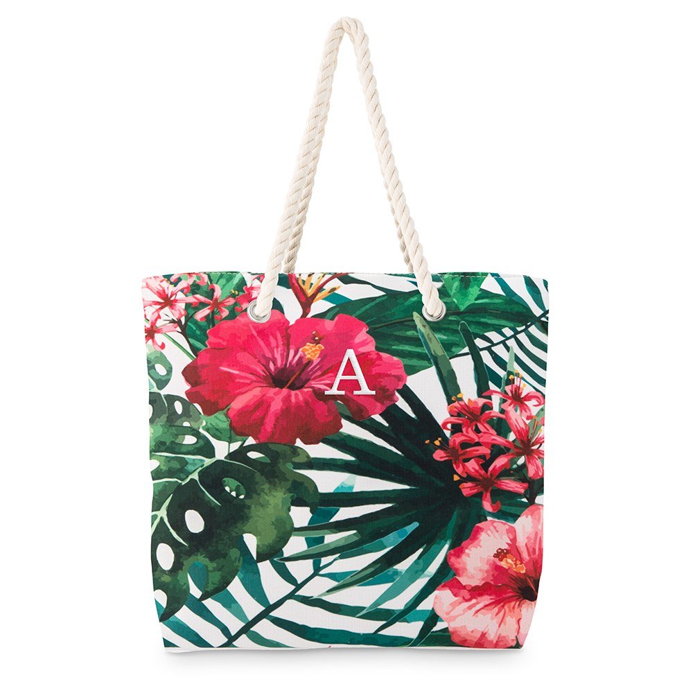 Classic Branded Reusable Fashion Lady's Canvas Beach Tote Shopping Bag