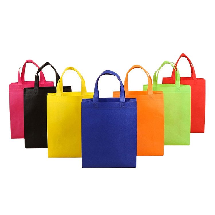 latest own logo eco pp non-woven hot promotion item non woven tote shopping bag beige,non woven bag with logo