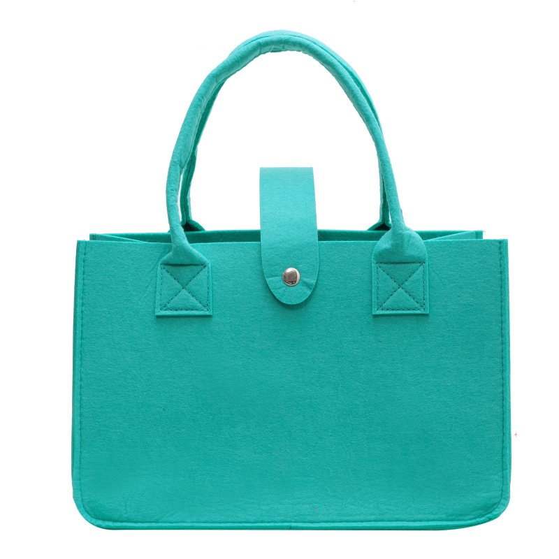 Hot Selling Felt Shopping Bags Gift Tote Handbag With Custom Logo