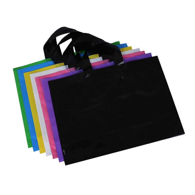 Customized Eco Foldable Extra Large Heavy Big Thick Capacity Casual Plastic Shopping Tote Bag Oversized Plastic Bag