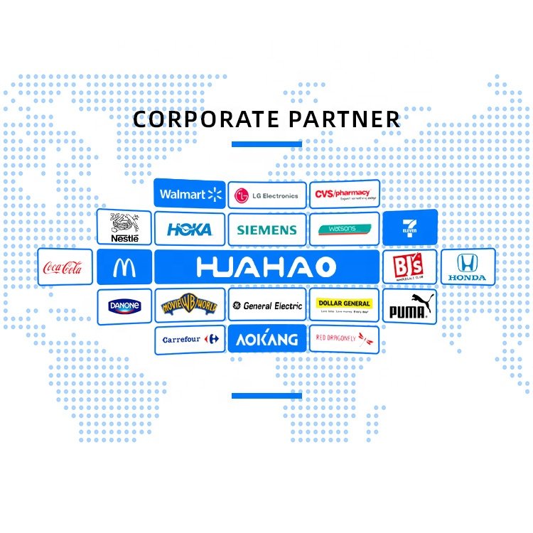 Huahao customized reusable tote recycled eco non woven shopping bag with logo