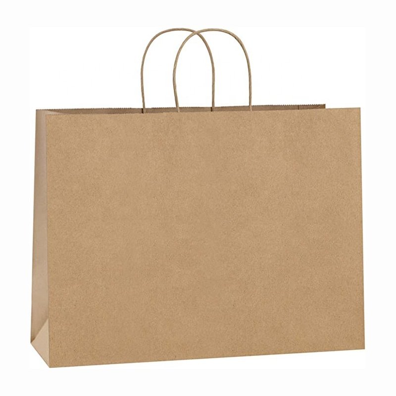 Manufacturer Supply High Quality Cheap Price Free Design Kraft shopping Food Lunch Paper bag Withcustomized Logo Printed