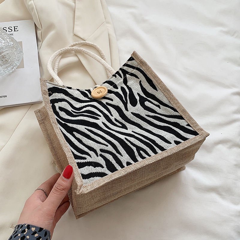 new arrival small wholesale manufacturer full burlap jute tote shopping bag with full print ORGANIC BAG