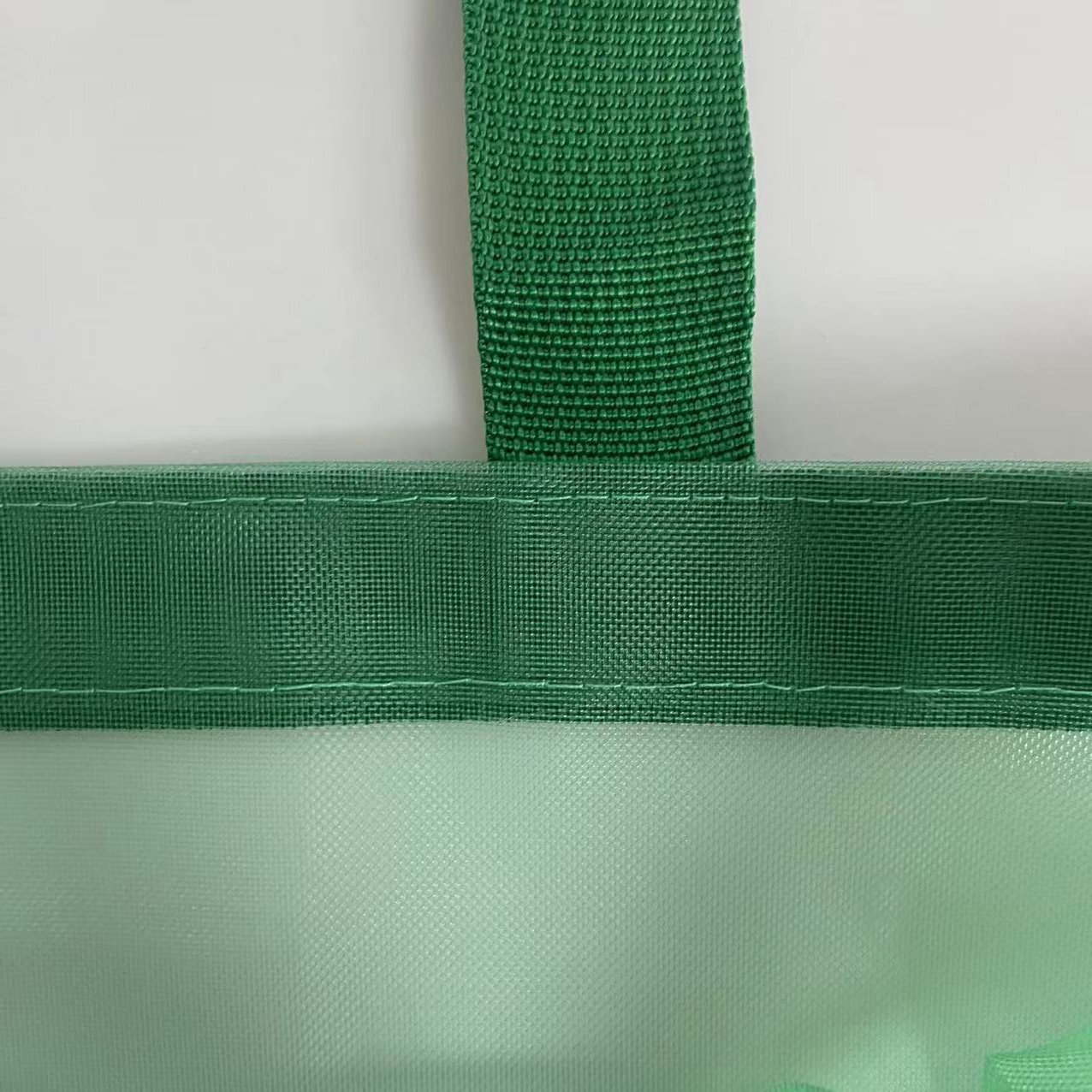 Colored Mesh Shopping Bag Custom Logo Nylon Net Bag Large Grocery Beach Women's Bag