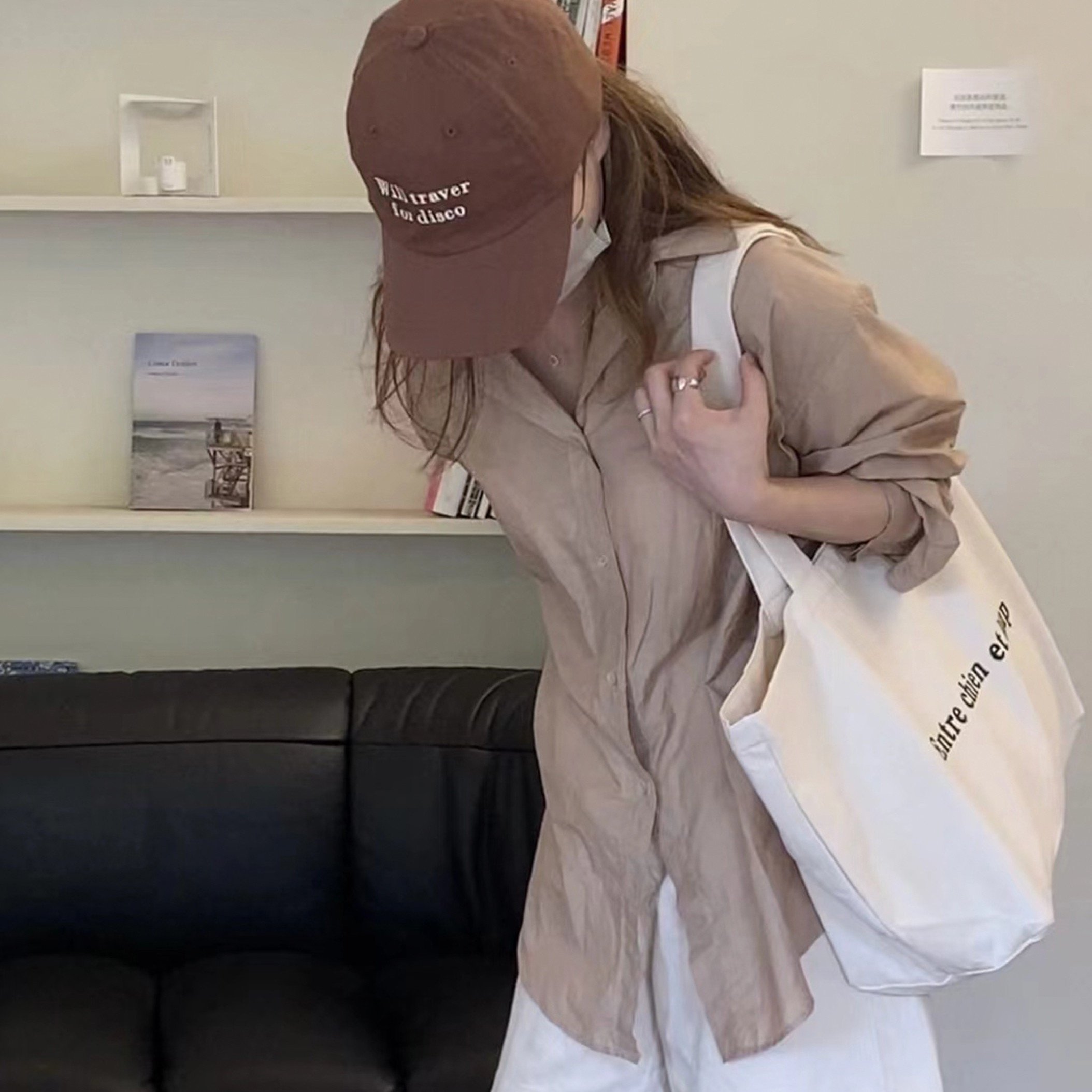 Customized Logo Large Tote Bag Cotton Canvas Tote Shopping Bag Personalized Women's Tote Bags For Promotion