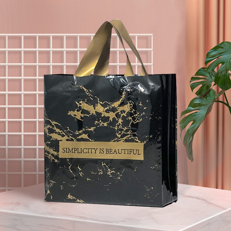 CTCX HDPE/LDPE Manufacturer Thank you Plastic Bags Custom Plastic Shopping Bag Retail T-shirt Plastic Bags With Logos