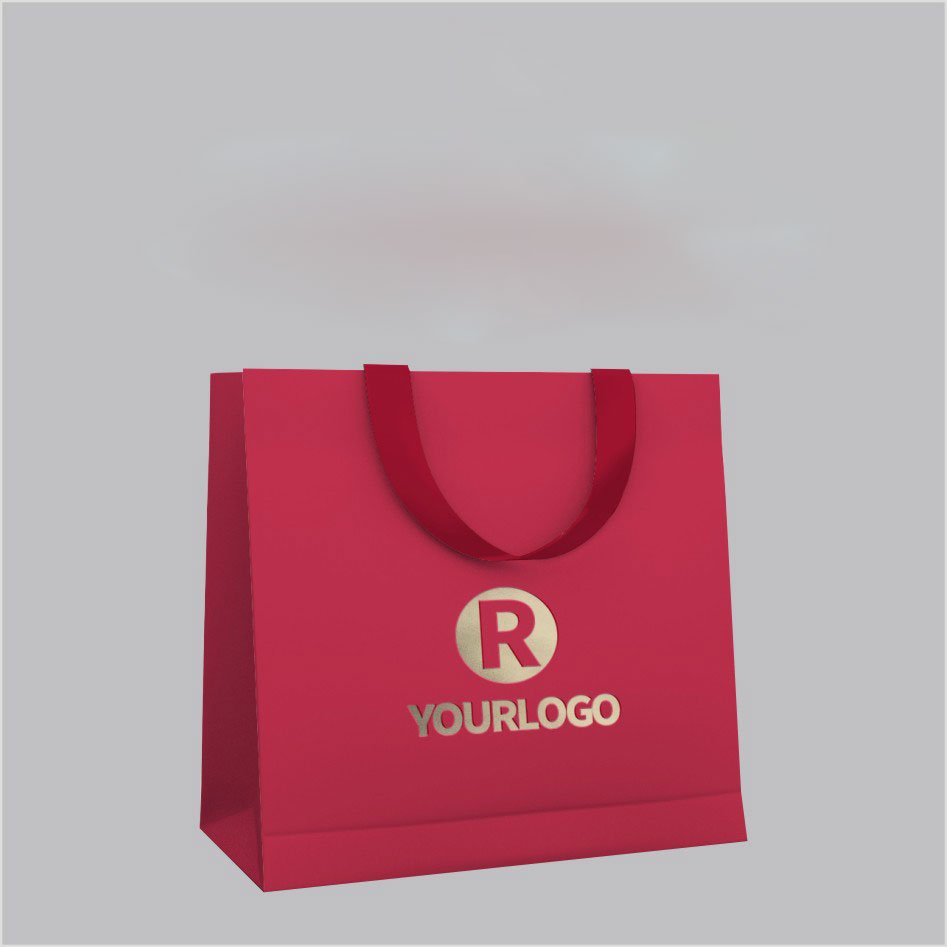 Wholesale Luxury Art Paper Packaging Clothing Customized Brand Logo Recyclable Shopping Bags Screen Printing Shoes Accessories