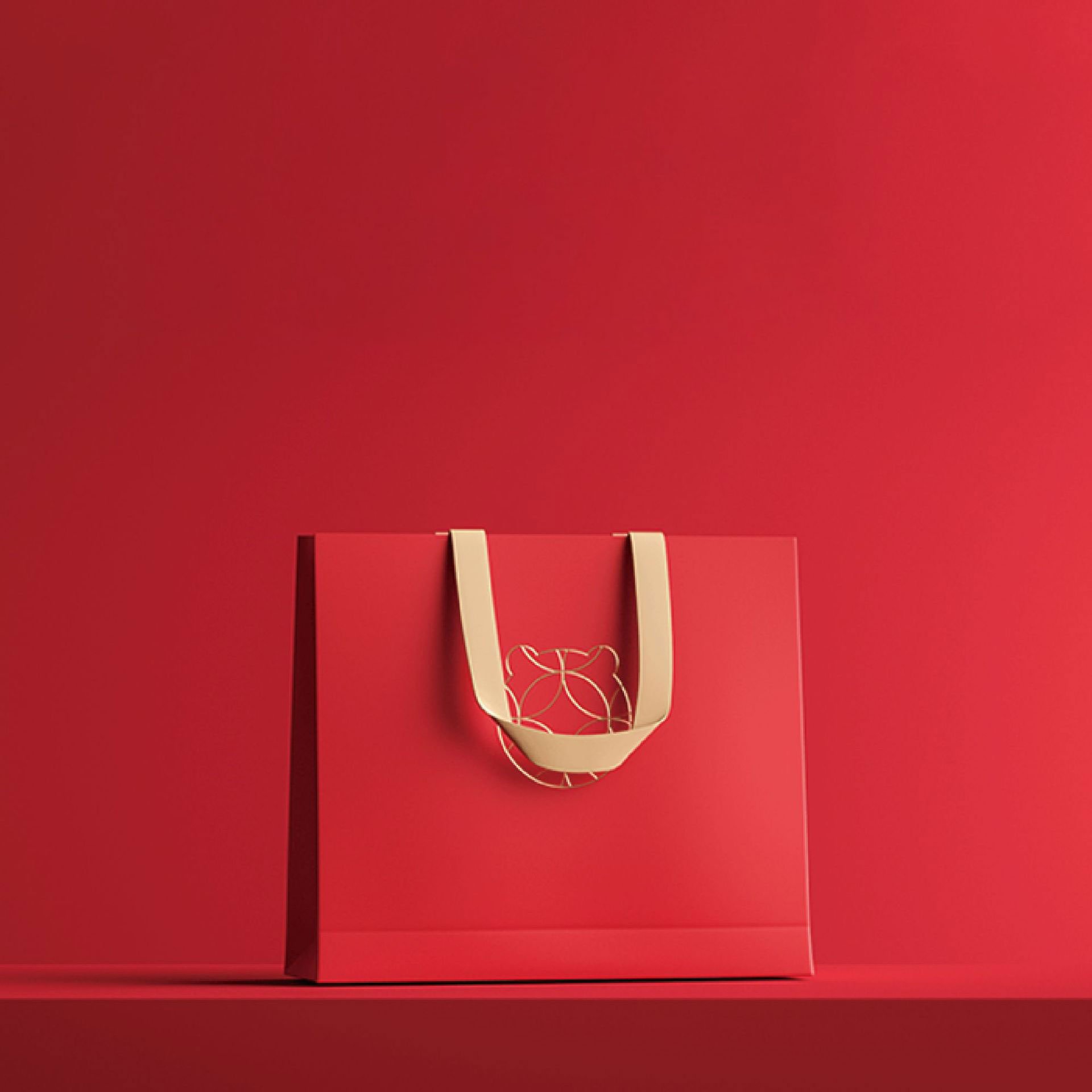 Wholesale Luxury Art Paper Packaging Clothing Customized Brand Logo Recyclable Shopping Bags Screen Printing Shoes Accessories