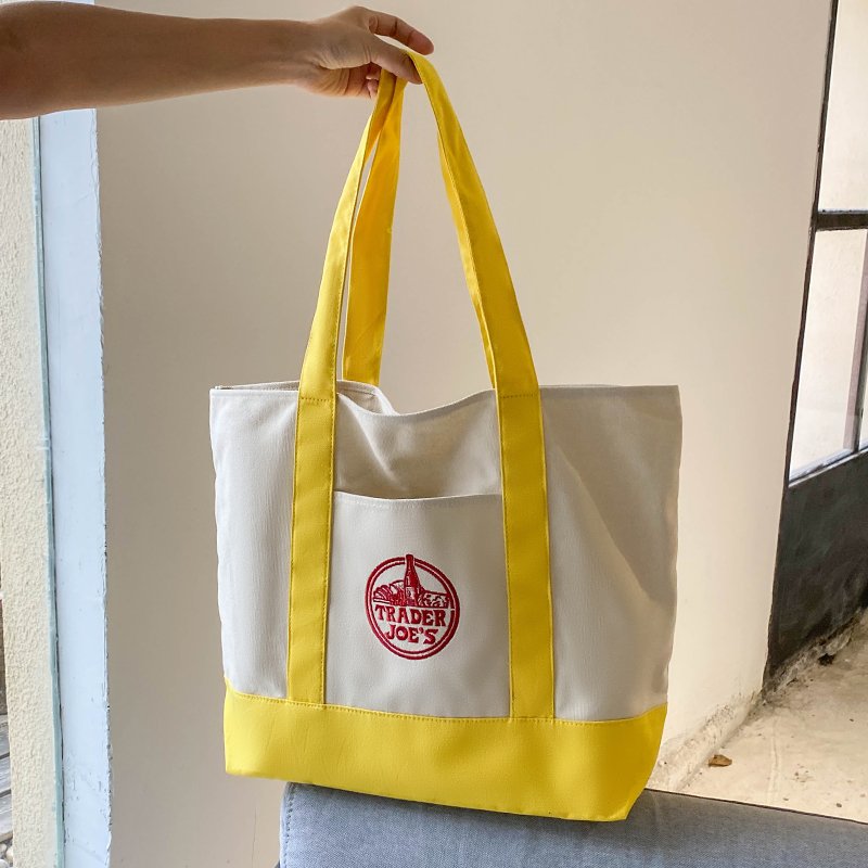 Custom Logo Printed Eco Promotional Heavy Duty Grocery Plain Cotton Canvas Tote Shopping Bag