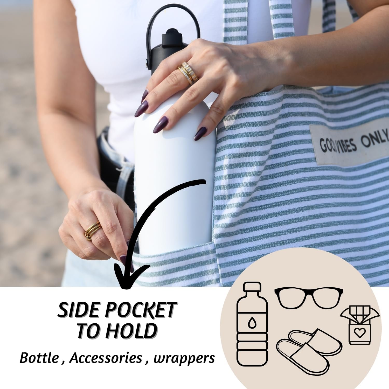 Sympathybag Custom Logo Shopping Bag Reusable Recyclable Cotton Canvas Luxury Foldable Shopping Bags With Logos