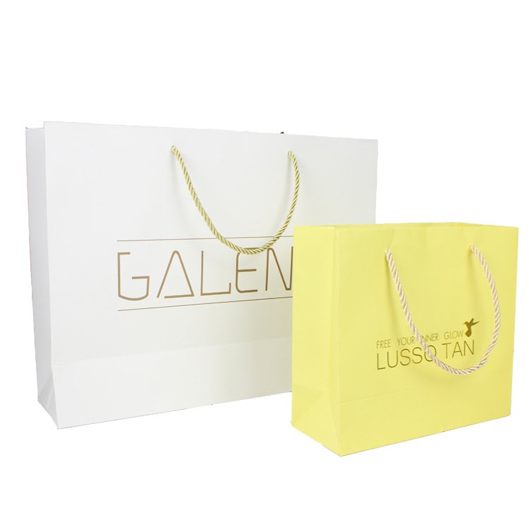 Chinese New Year Gift Bag Custom Size Rose Gold Shopping With Handle Best Welcome Paper Bags For Cosmetic