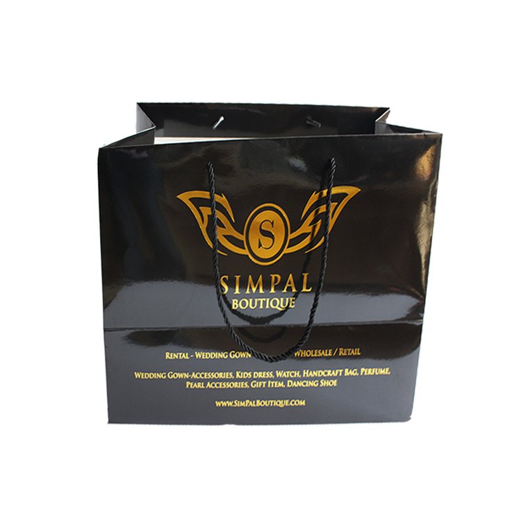 Chinese New Year Gift Bag Custom Size Rose Gold Shopping With Handle Best Welcome Paper Bags For Cosmetic