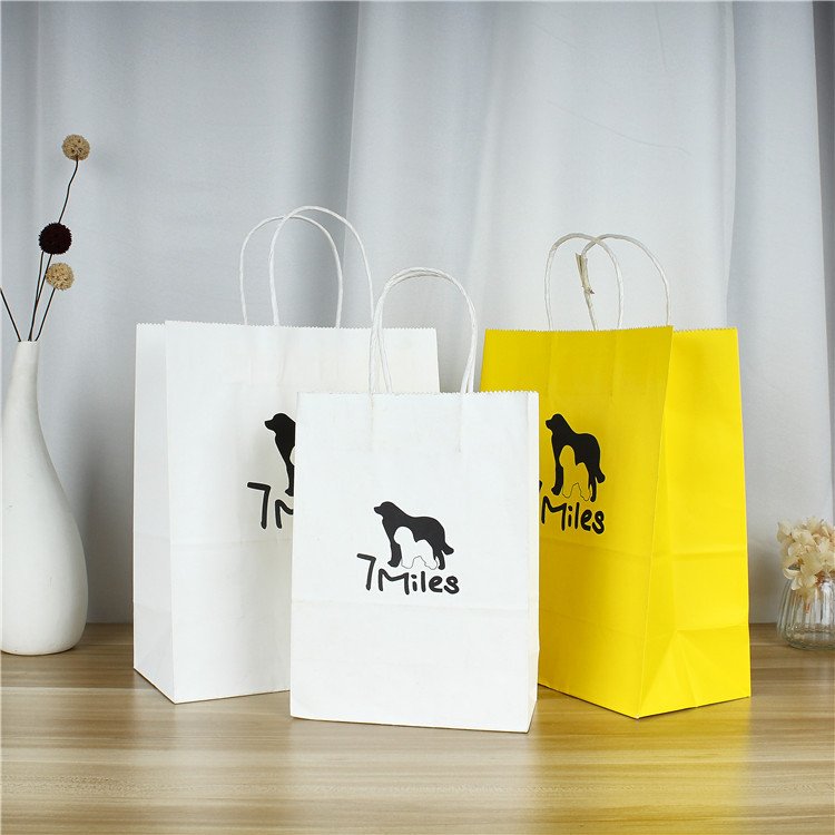 Custom Fashion Your Own Logo Print Cosmetics Luxury Gift Shopping Paper Bags