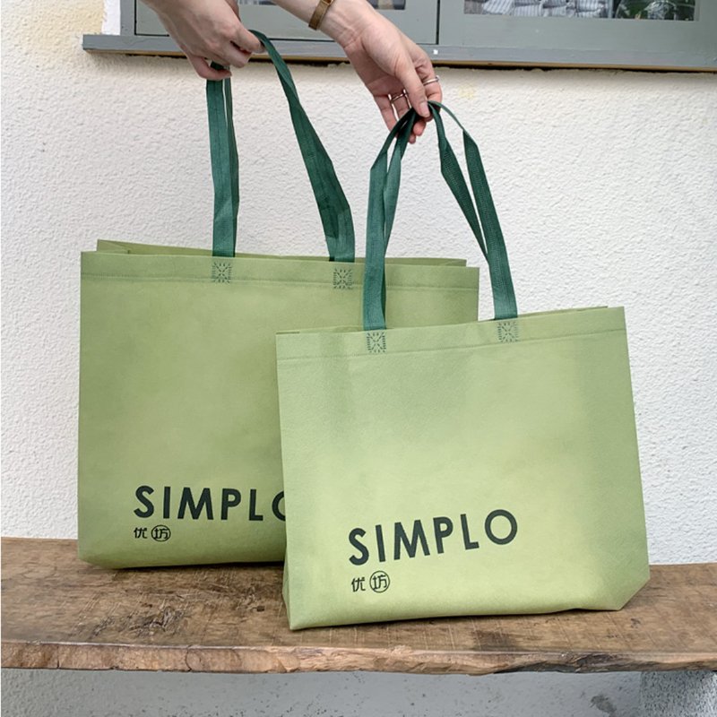 Eco-friendly biodegradable, reusable shopping bags, ecological non-woven tote bags with custom eco-bags and logos