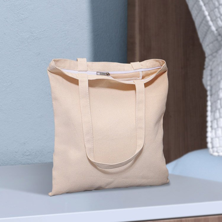 Custom Logo Oversize Women Large Weekend Party Beach Canvas Cotton Shopping Tote Bag