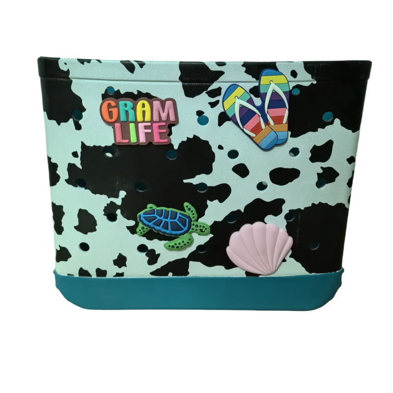 Fashion Shopping Hand bag Waterproof EVA Silicone Summer Beach bag Factory Wholesale Hot Selling Women bag