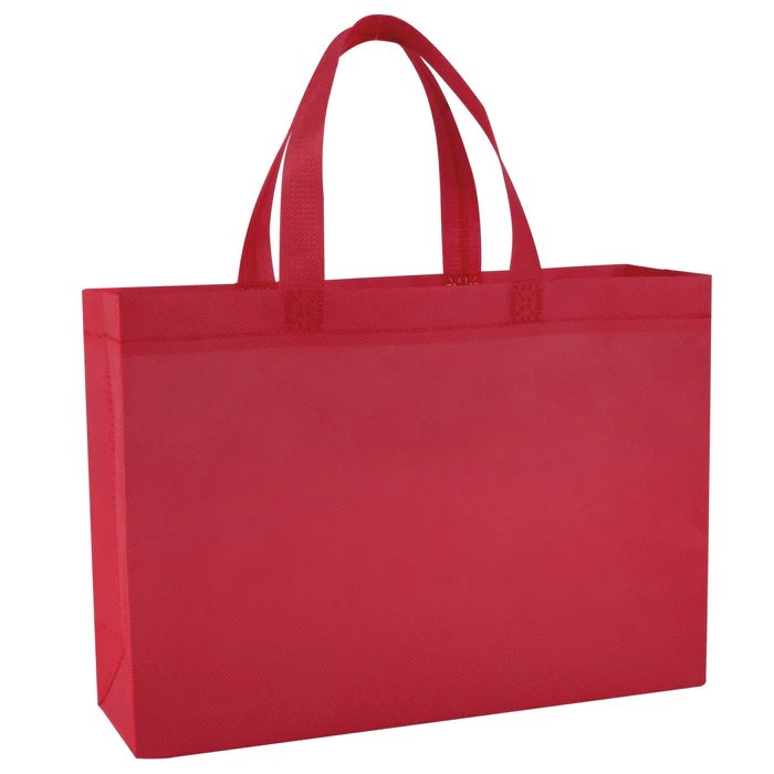 Custom Reusable Grocery Eco Friendly Heavy Duty Reusable Tote Bags PP Laminated Non Woven Shopping Bag