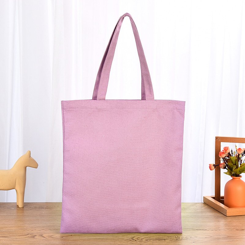 custom Logo canvas fabric tote bag custom logo printing shopping bag reusable women tote bag