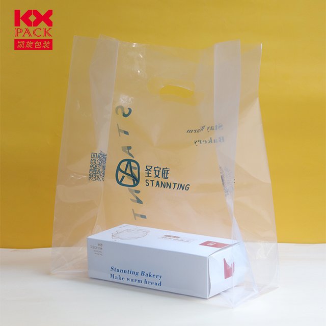 Factory Direct Thank You Shopping Bag T-Shirt Bag Custom Plastic Bag For Supermarket Grocery