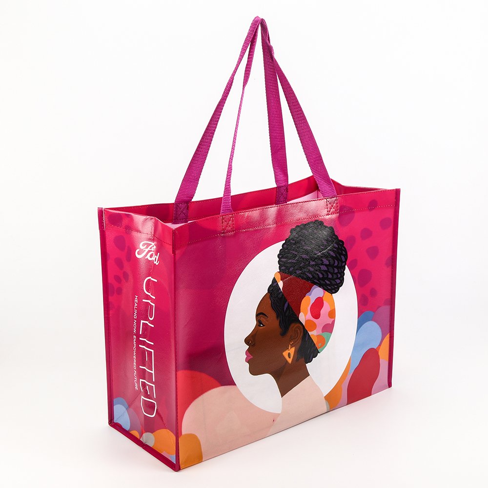 Fashion Large Capacity Good Quality Polypropylene Pp Non Woven Fabric Shopping Carry Bag