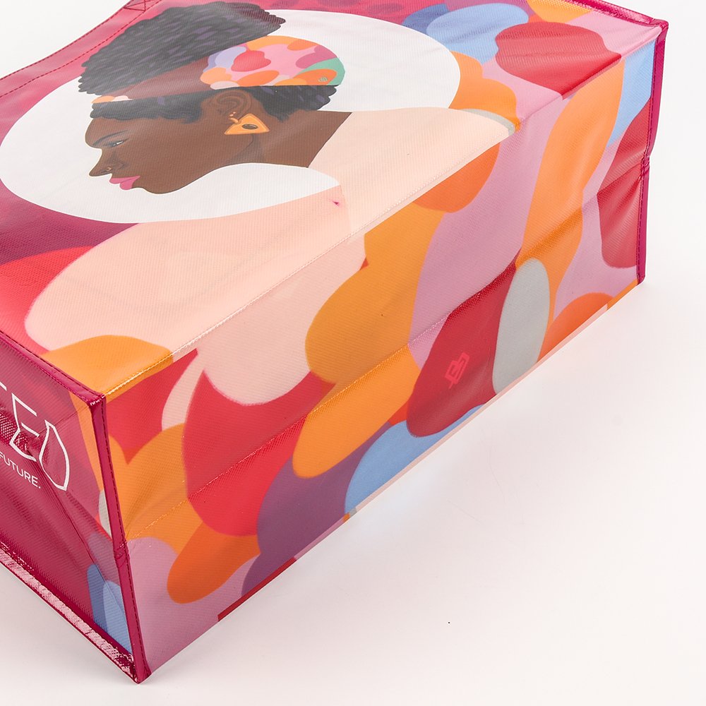 Fashion Large Capacity Good Quality Polypropylene Pp Non Woven Fabric Shopping Carry Bag