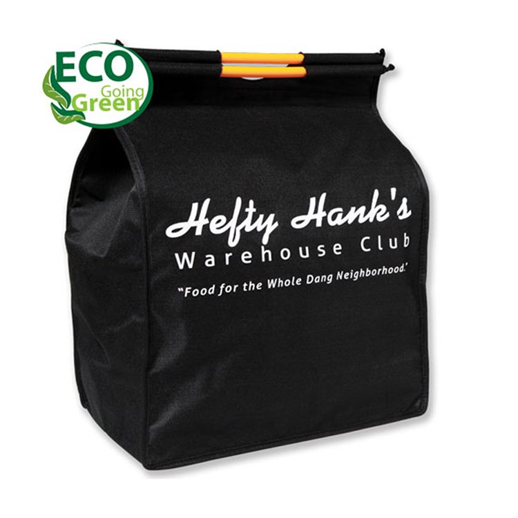 Insulated non woven Shopping Bag with Plastic Handles