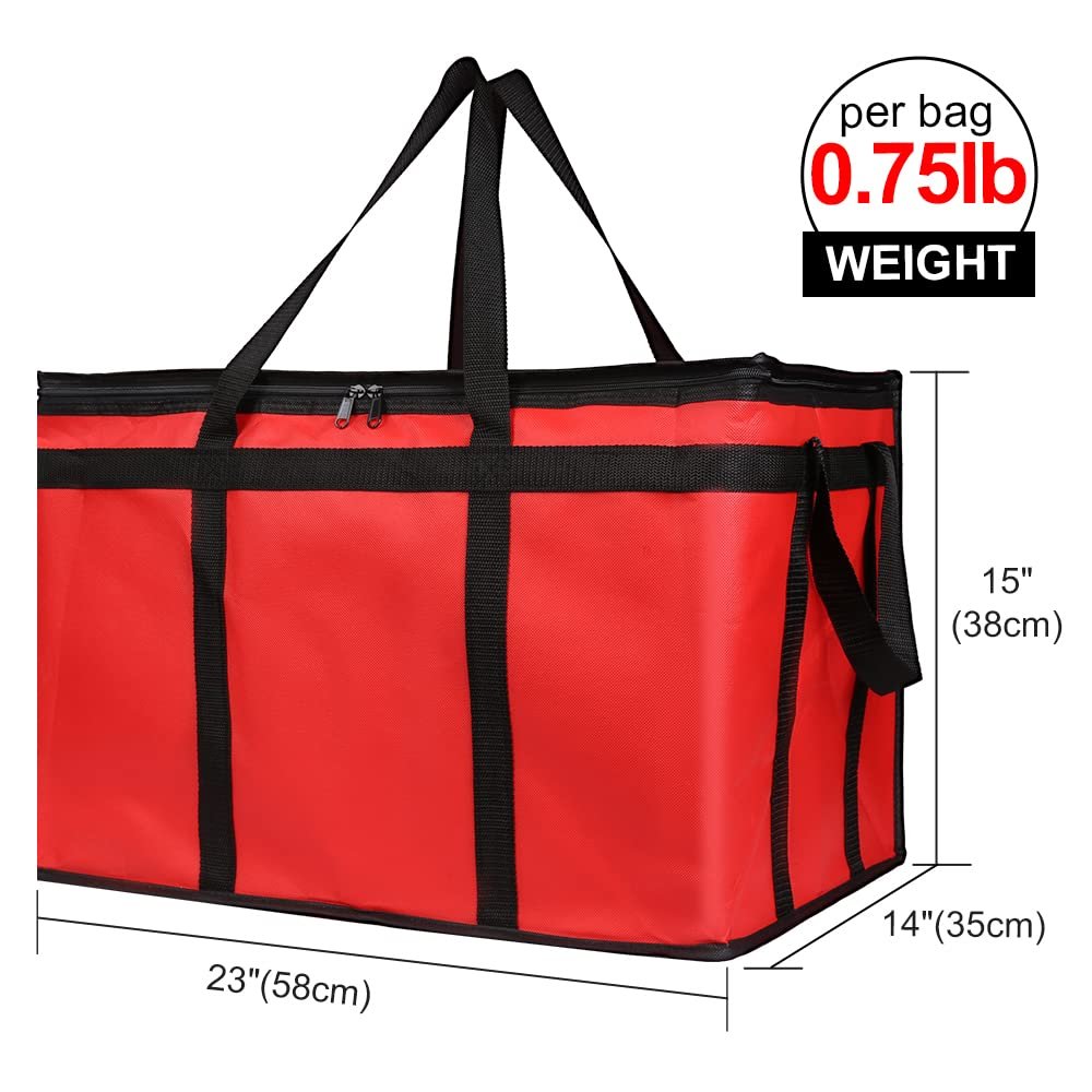Non Woven Extra Large Heavy Duty Insulated Reusable Tote Grocery thermal Shopping Bag Cooler Bag