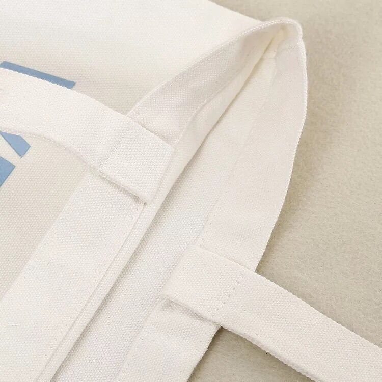 Wholesale Custom printed logo canvas cotton tote shopping bags cotton promotional bag