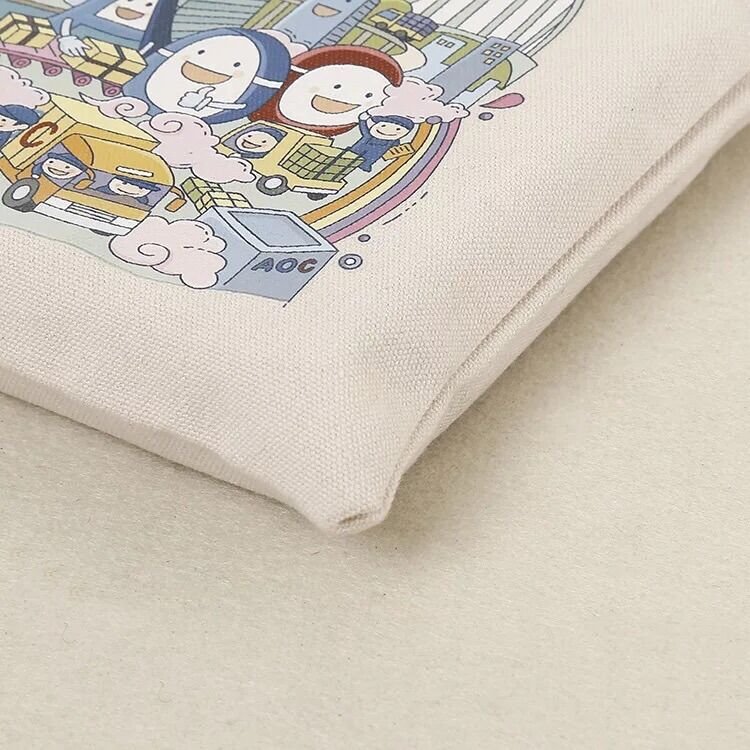 Wholesale Custom printed logo canvas cotton tote shopping bags cotton promotional bag