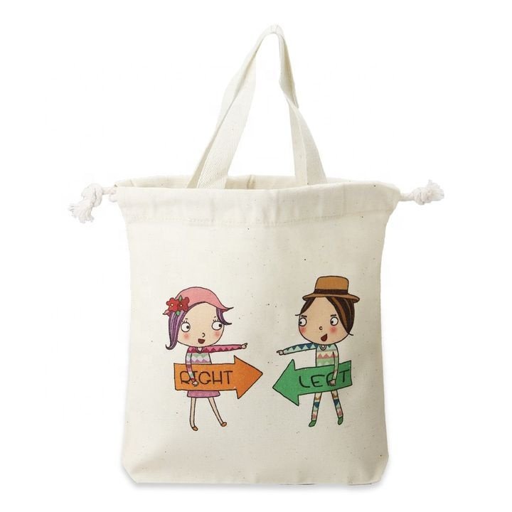 Personalized Tote Bags Made Of Premium Eco-friendly 100% Cotton Canvas Sturdy Canvas Purse