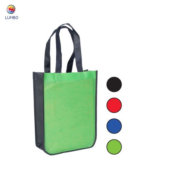 Eco-Friendly Customized Promotional Non Woven Bag/Non woven Shopping Bag/lulu lemon Non-woven Tote Bag round corner tote bag
