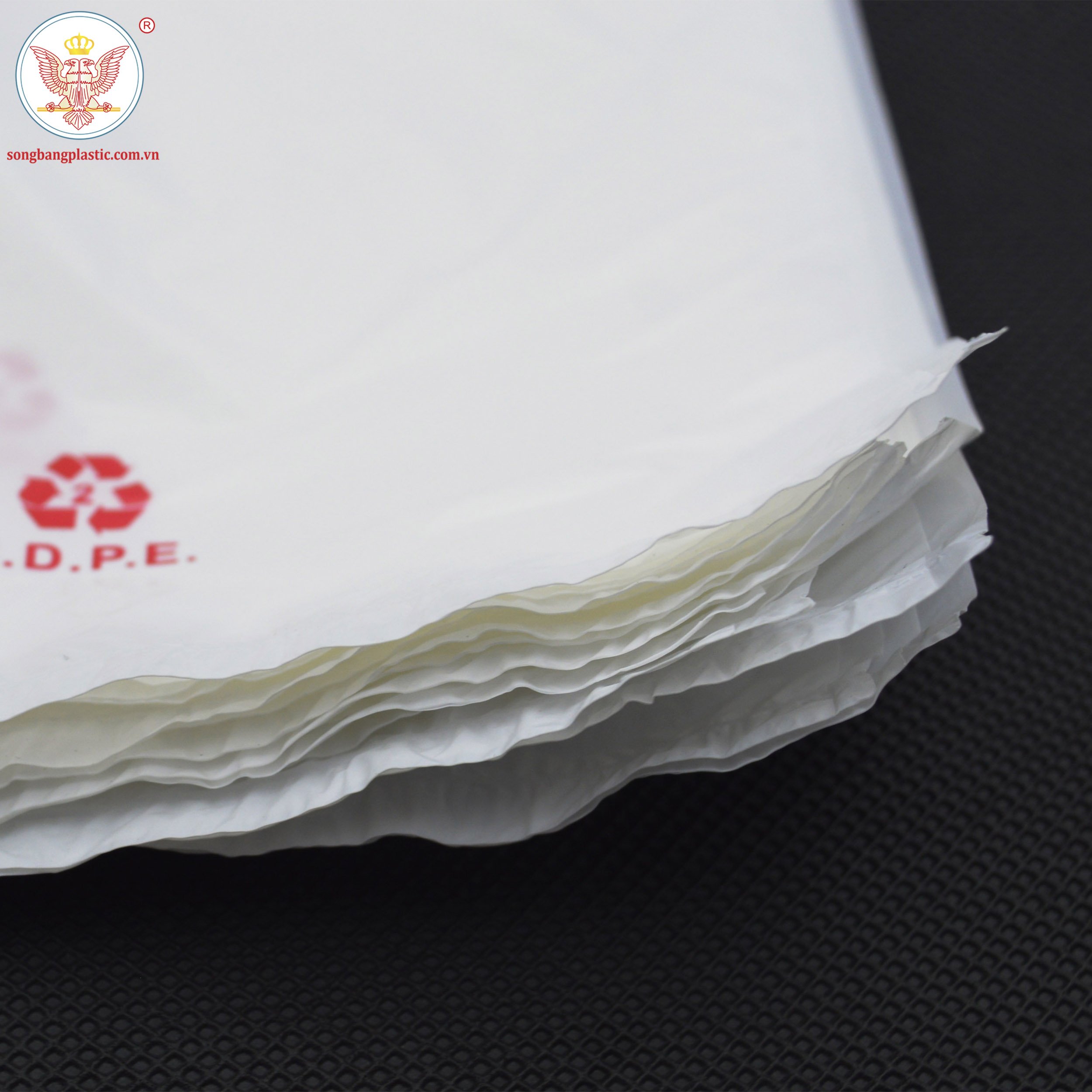 Wholesale Custom Size White Plastic Vest Carrier Shopping Bags with Printed Logo Factory Price Packaging Usage