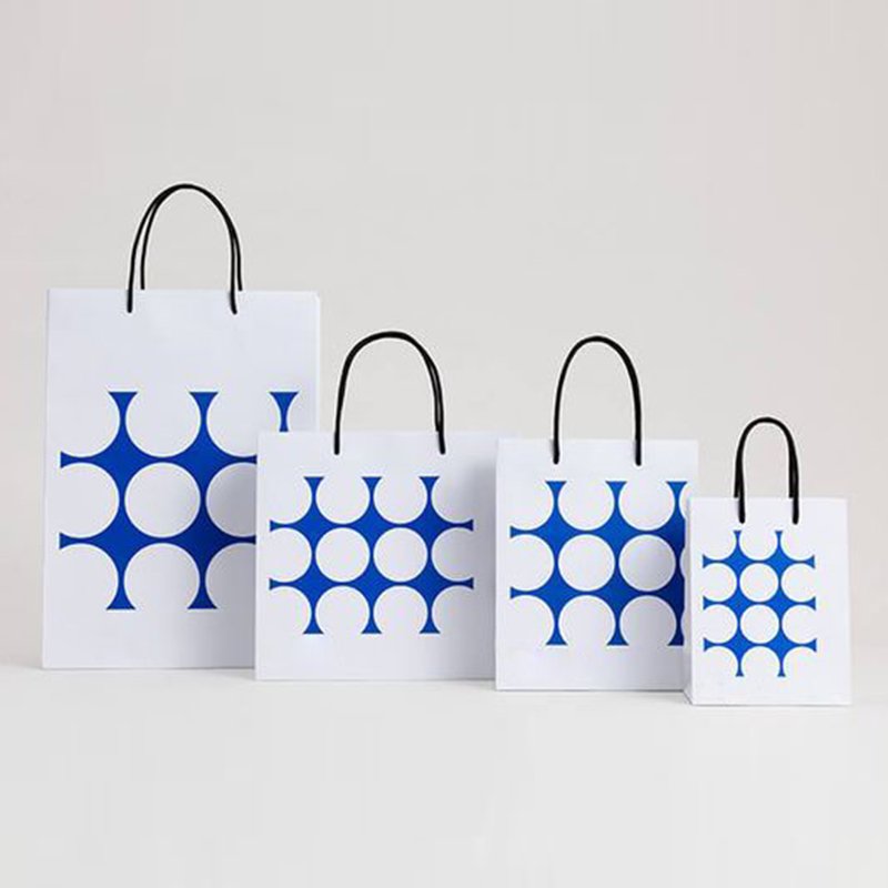 Custom Logo Printed Paper Kraft Shopping Bags With Handles Recycled Materials Food Gift Packaging