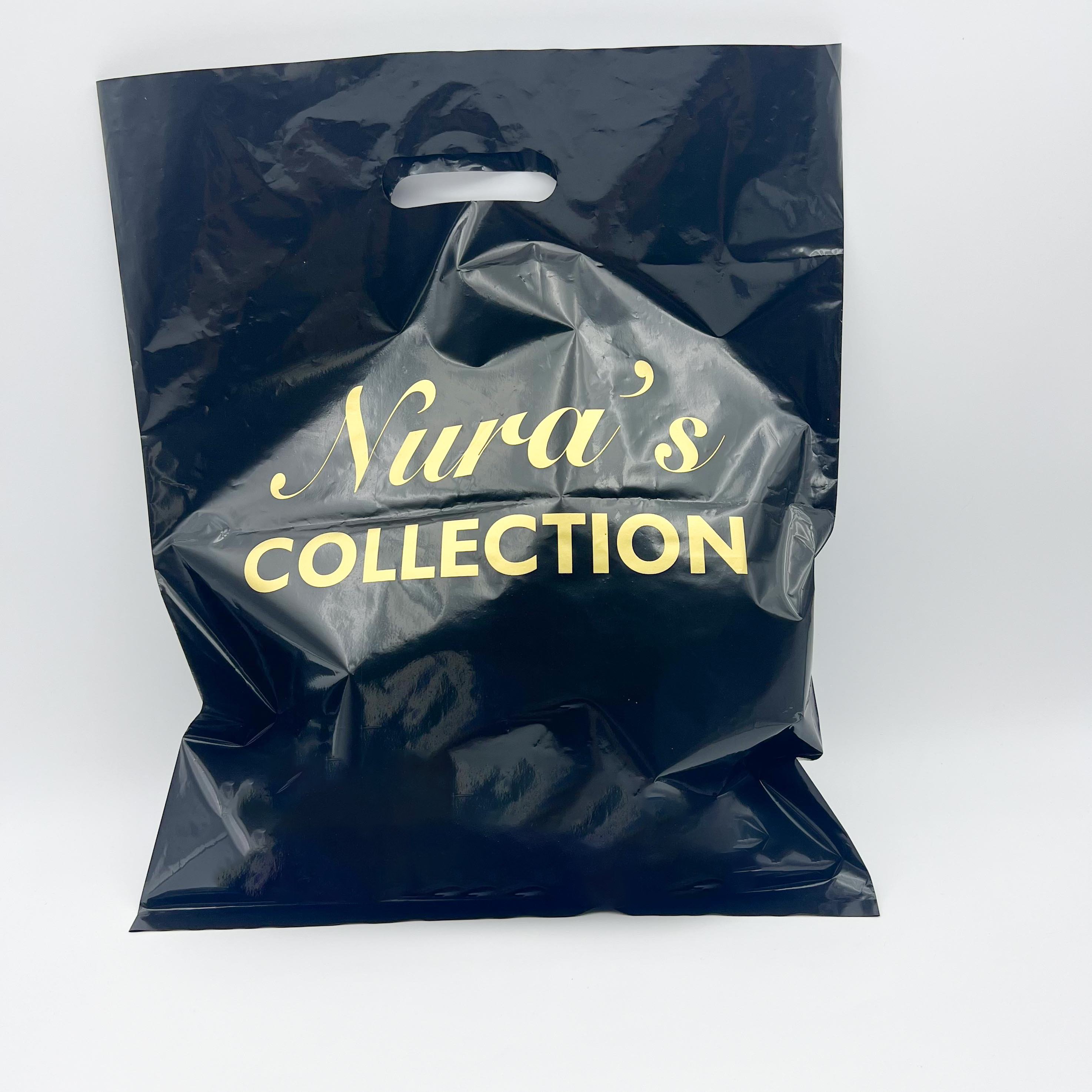 Custom Logo Die Cut Plastic Bag Plastic Roll Shopping Bags Wholesale Plastic Packaging Bag For Clothing